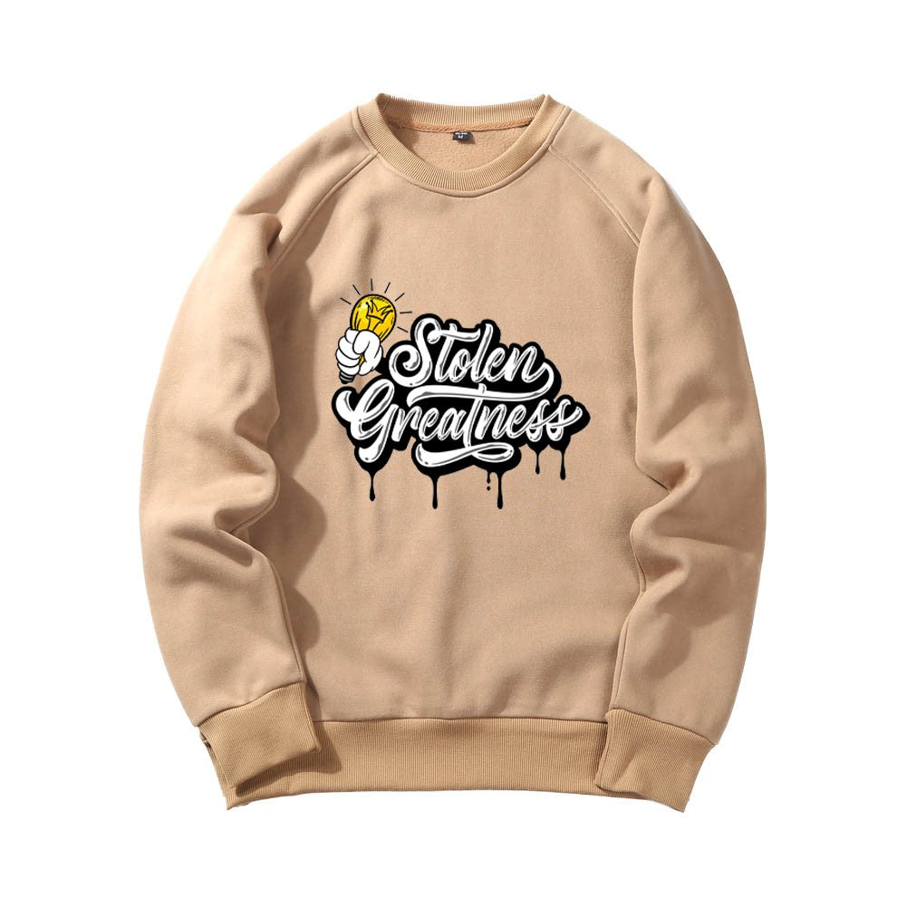 Khaki Stolen Greatness Crewneck