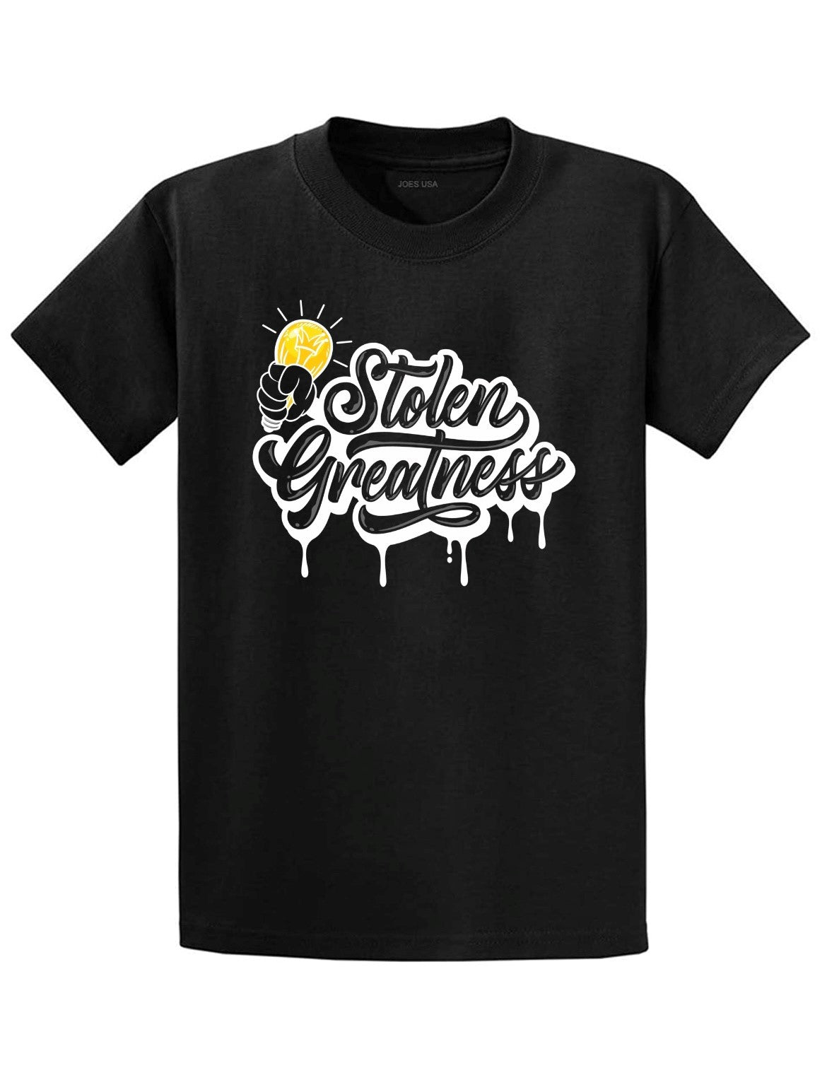 Kids Black Stolen Greatness Shirt