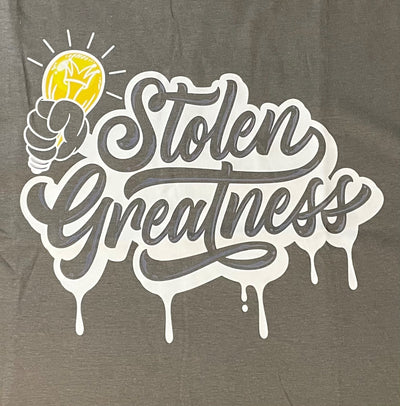 Dark Gray Stolen Greatness Shirt