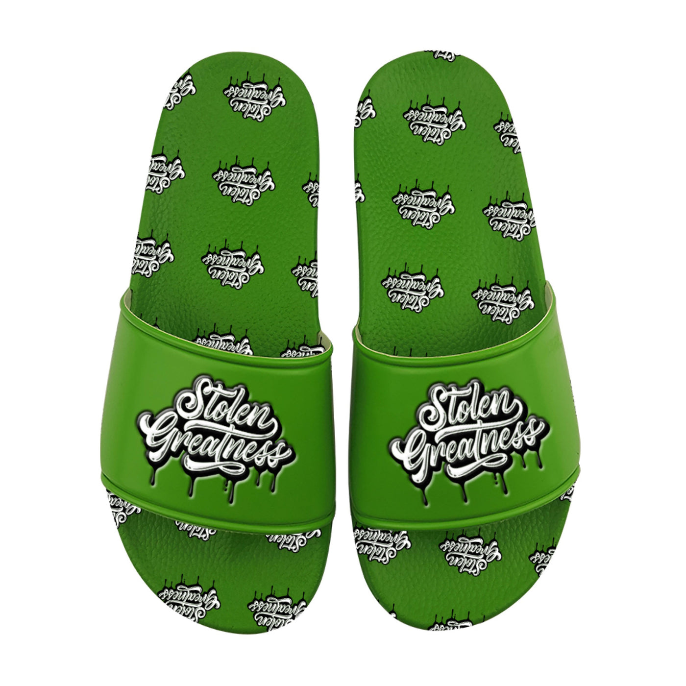 Green Stolen Greatness Slides