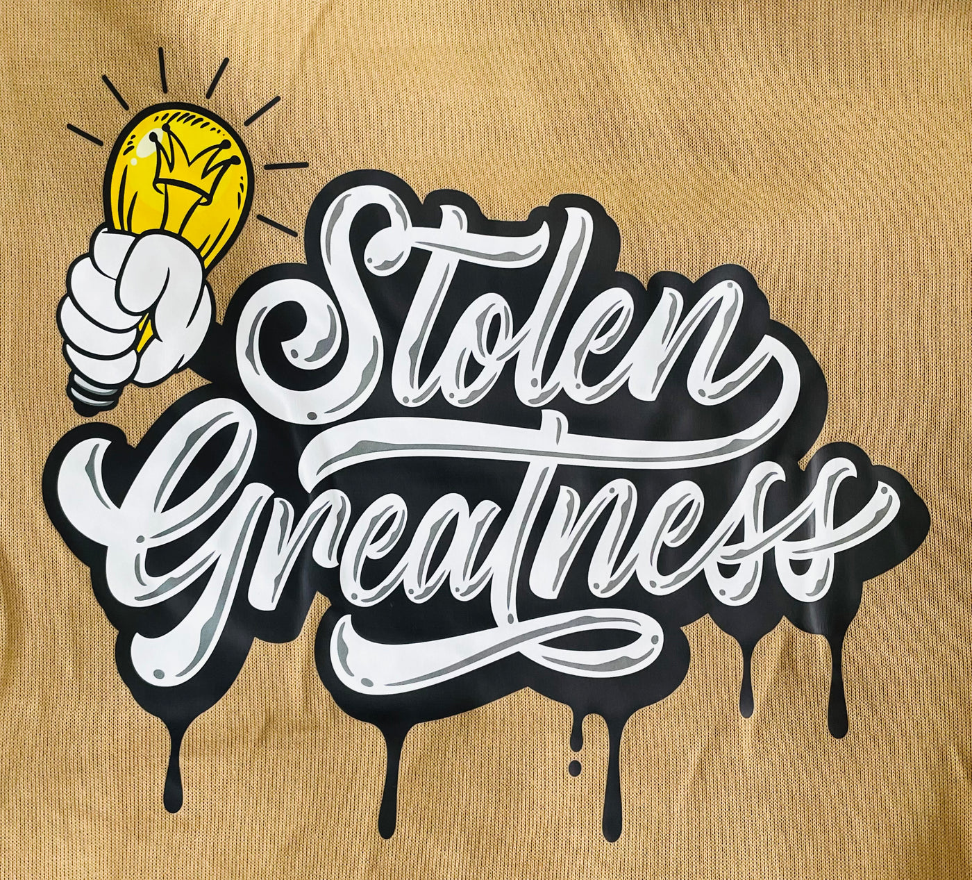 Khaki Stolen Greatness Crewneck