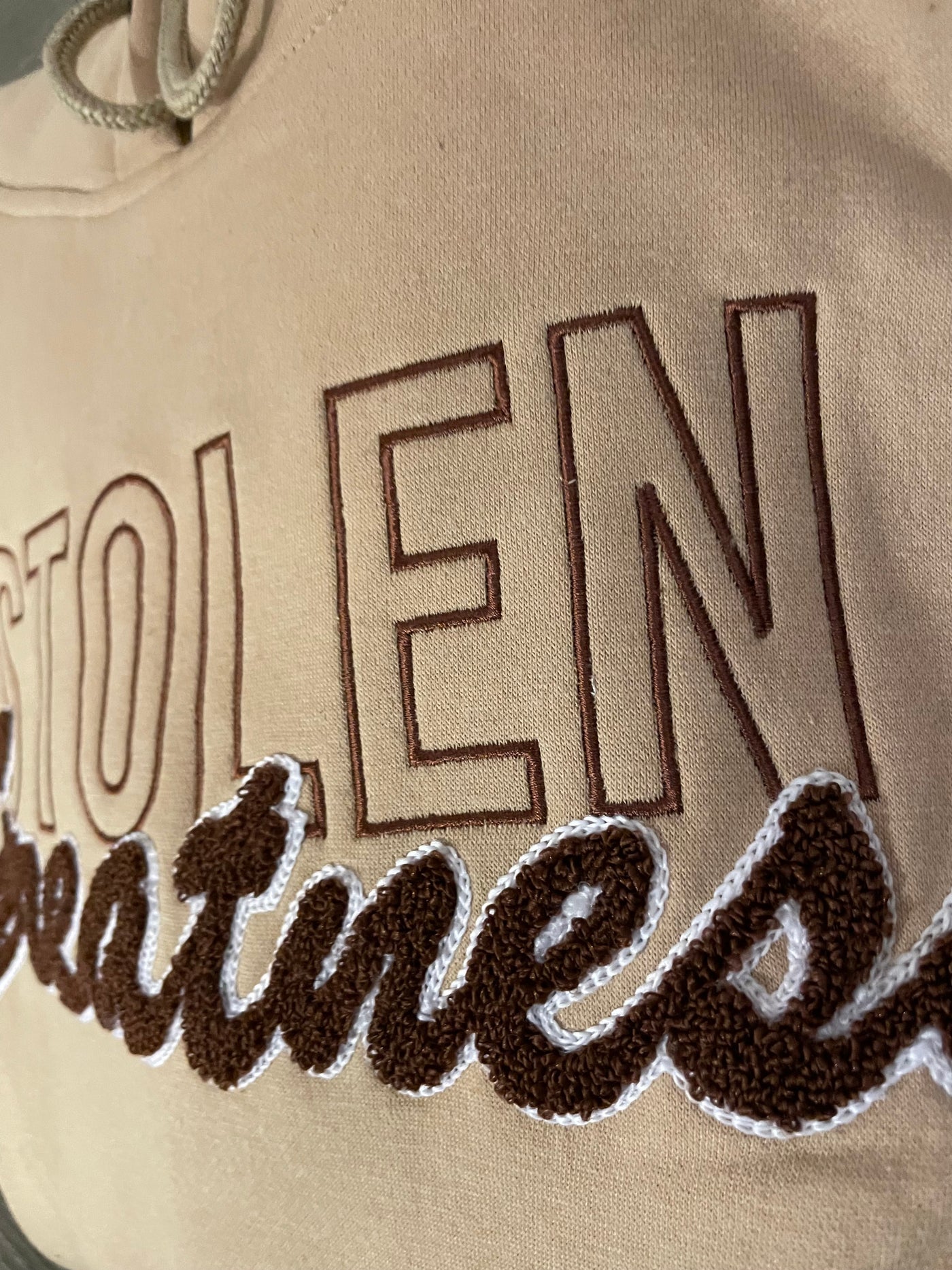 Stolen Greatness Tan Sweatsuit