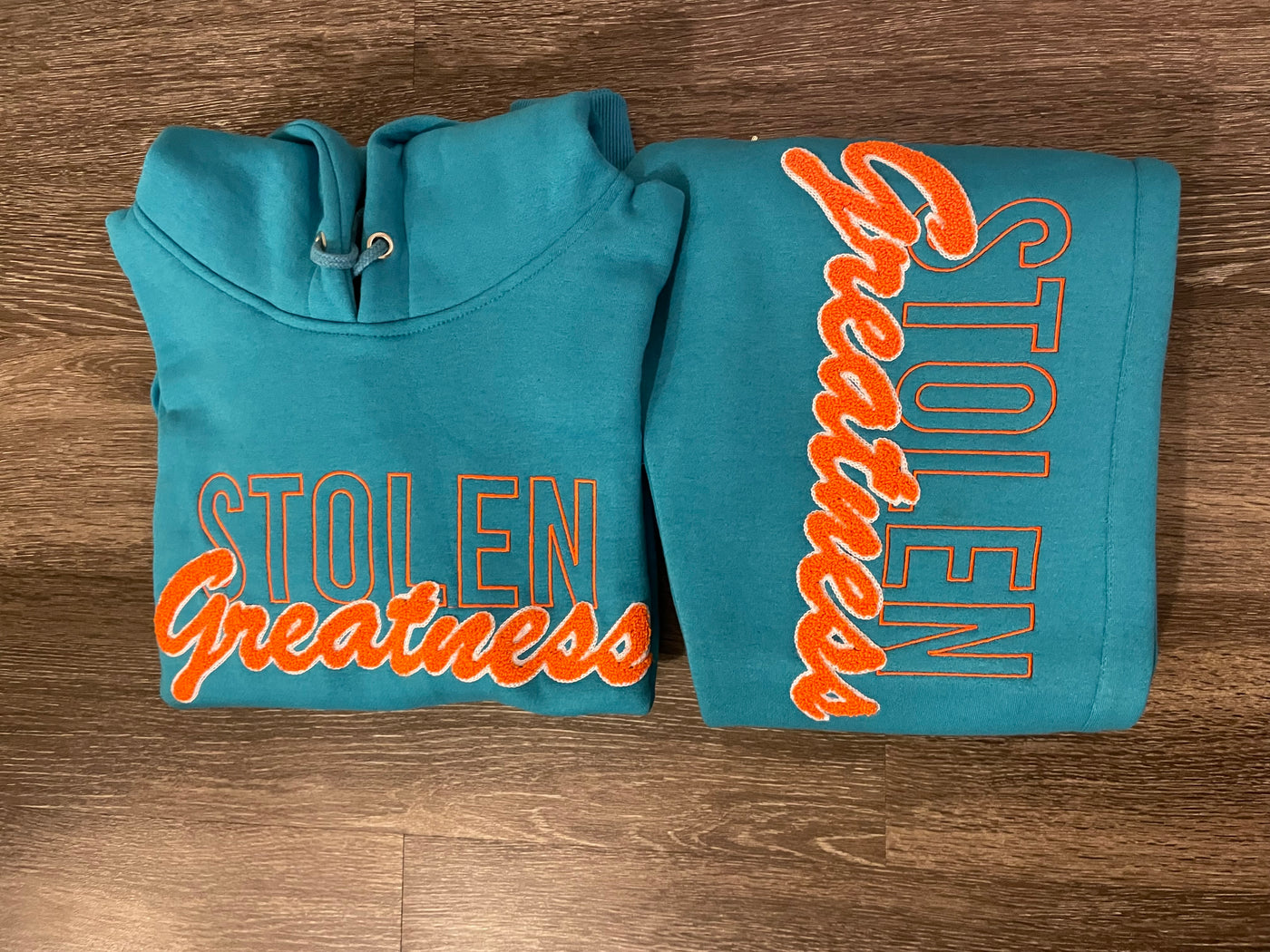 Stolen Greatness Cyan Blue Sweatsuit