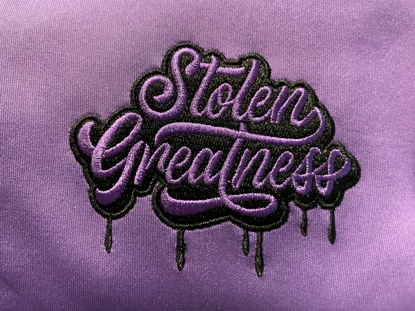 Stolen Greatness Purple Tracksuit