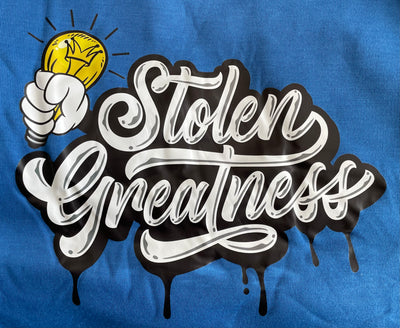 Royal Blue Stolen Greatness Crewneck