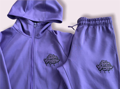 Stolen Greatness Purple Tracksuit