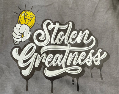 Dark Gray Stolen Greatness Crewneck