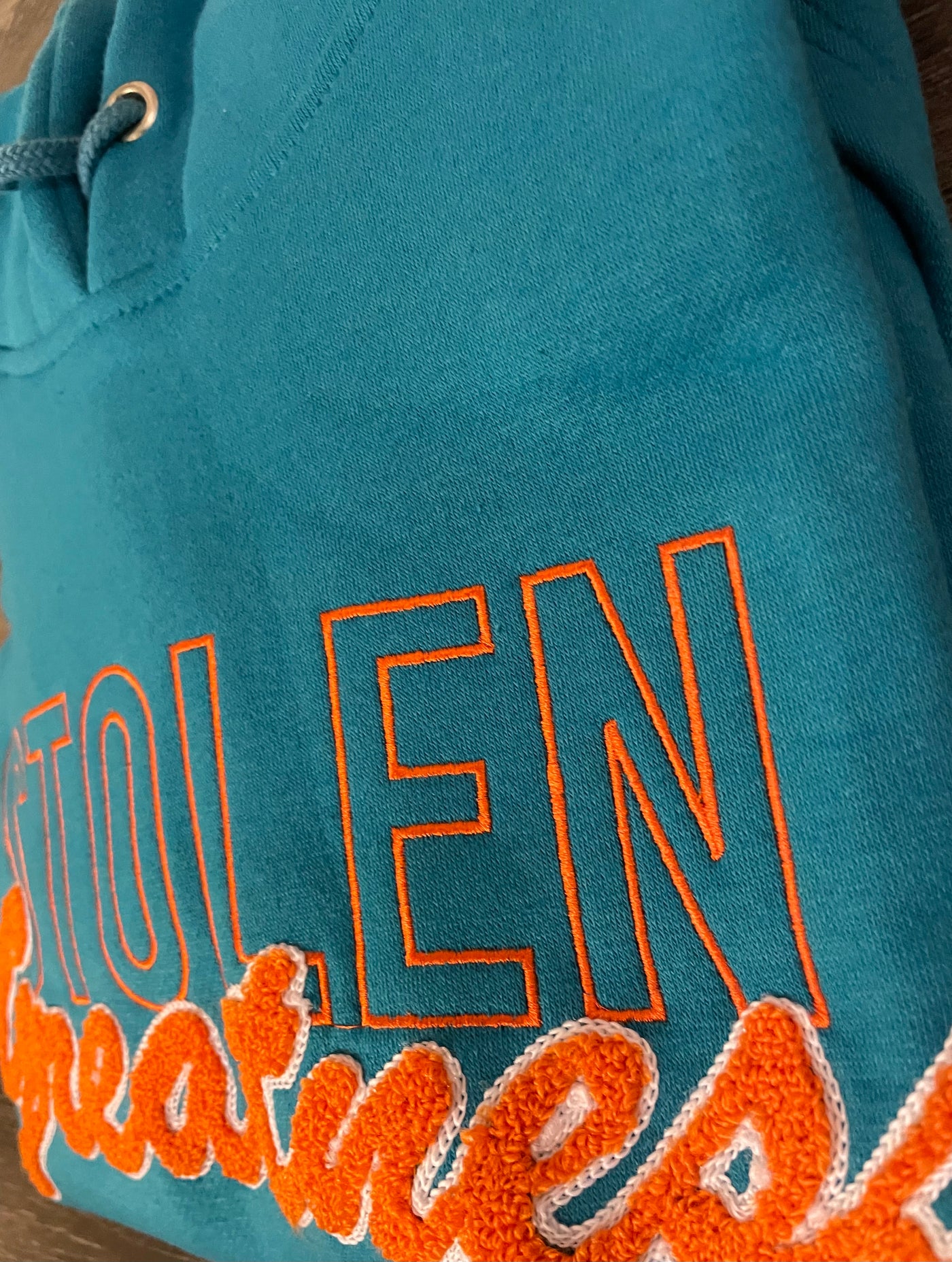 Stolen Greatness Cyan Blue Sweatsuit