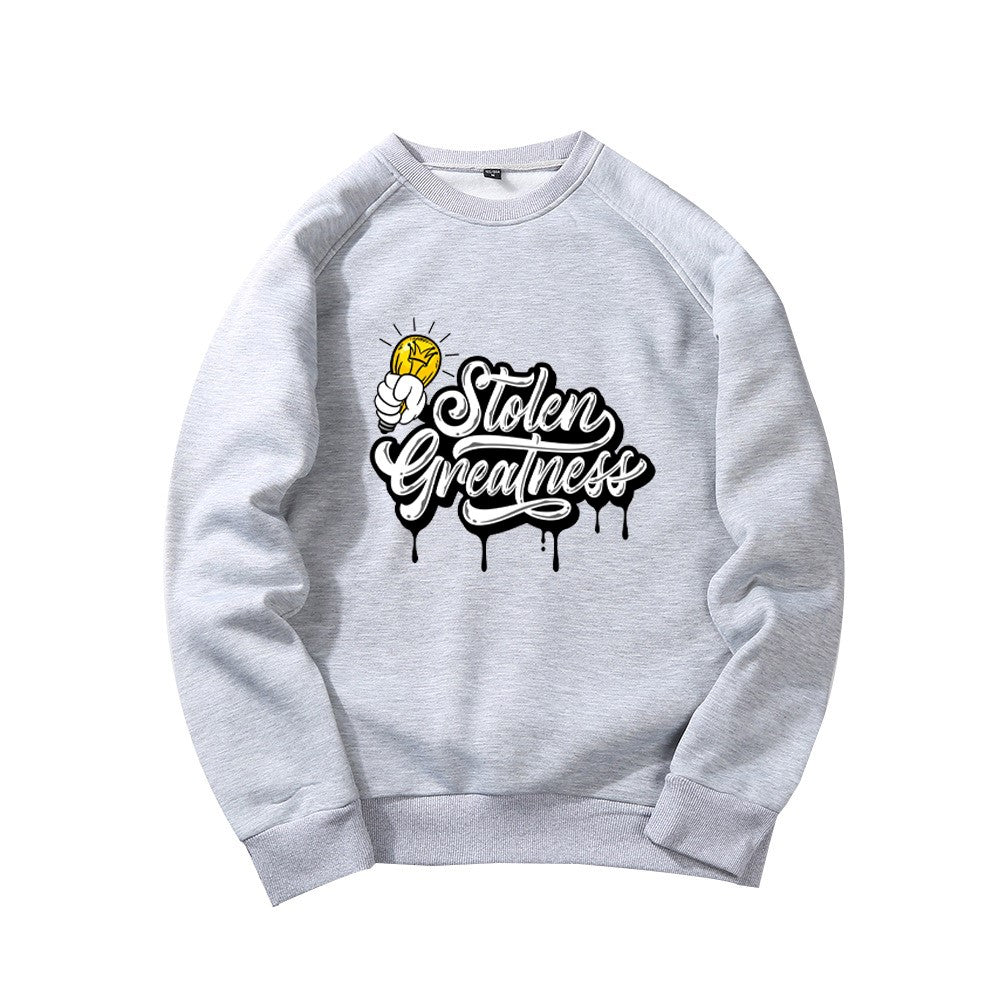 Light Gray Stolen Greatness Crewneck