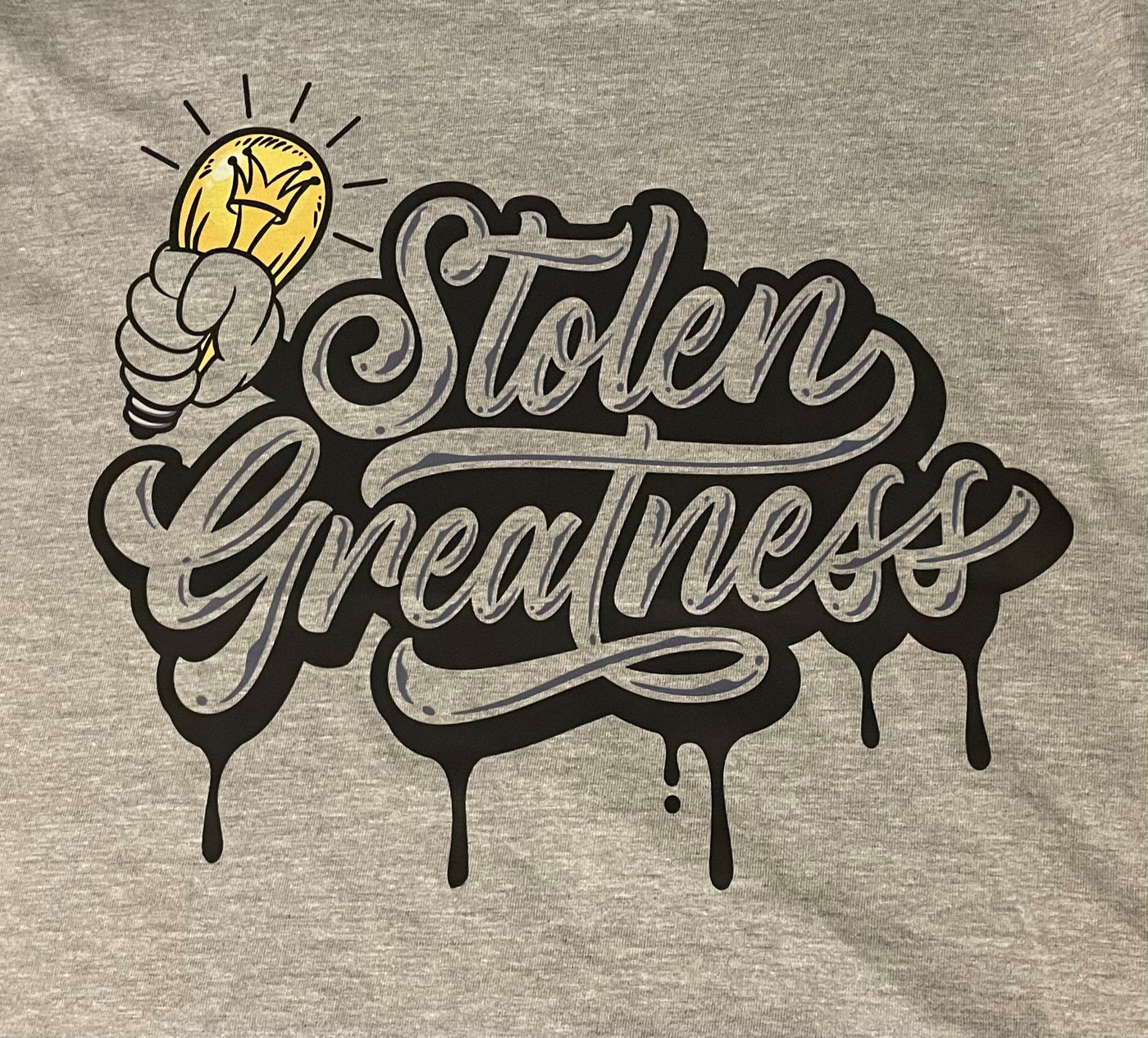 Light Gray Stolen Greatness Shirt