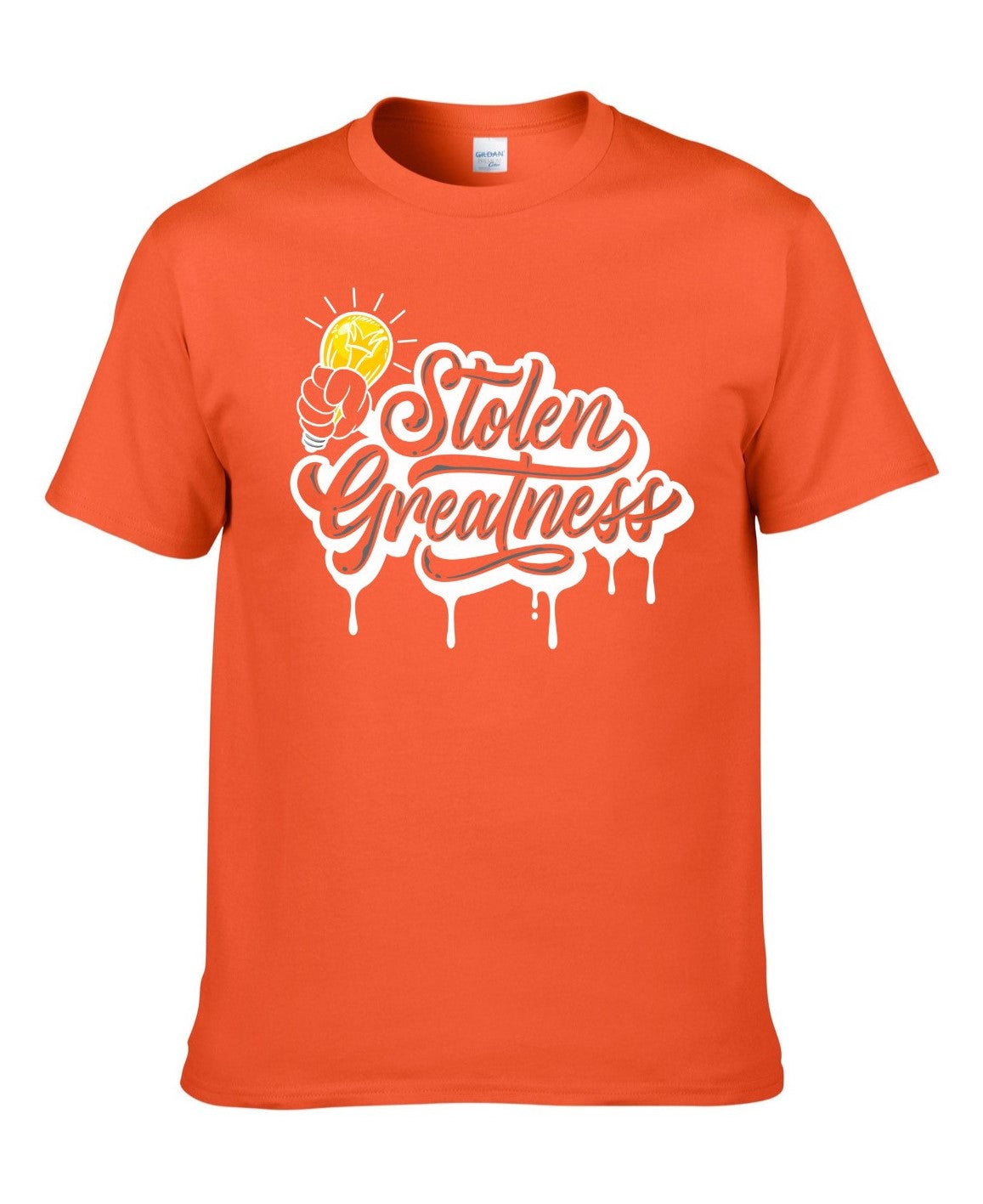 Orange Stolen Greatness Shirt