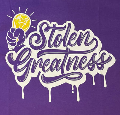 Purple Stolen Greatness Shirt