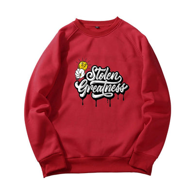 Red Stolen Greatness Crewneck