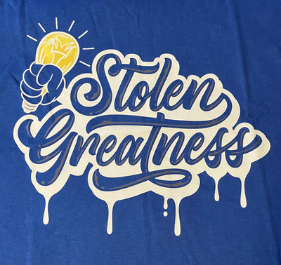 Royal Blue Stolen Greatness Shirt